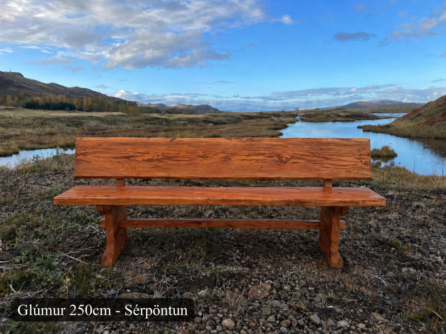 Freyr – garðbekkur úr douglasgreni