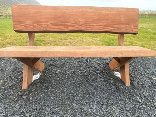 Jarðfesting - Glúmur garðbekkur