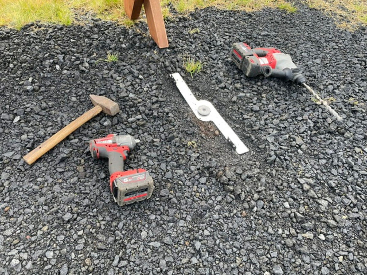 Jarðfesting - Glúmur garðbekkur
